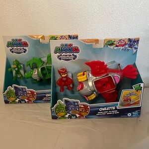 Owlette Red and Silver Animal Power Toy Vehicle